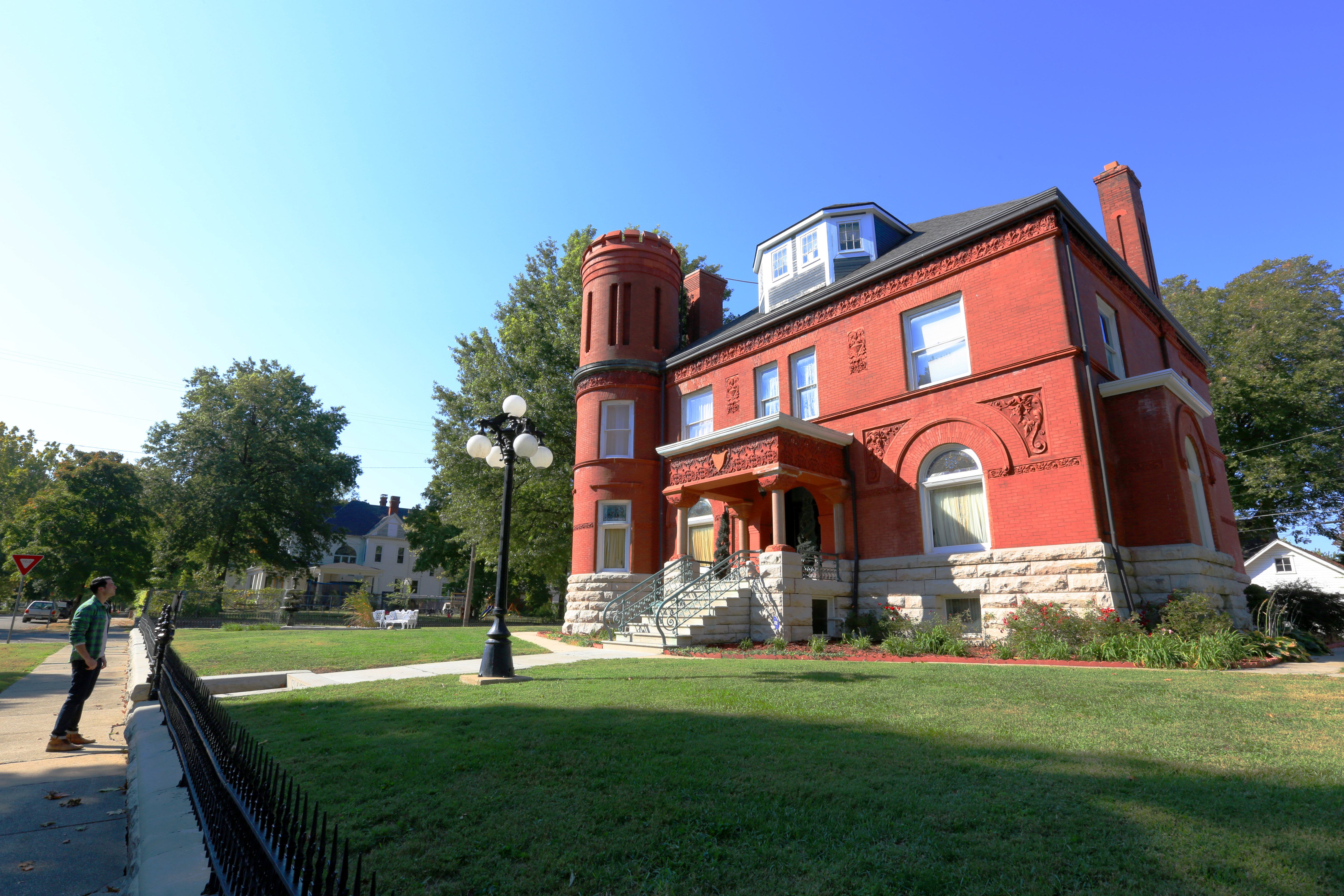 Turn-of-the-century house in historic Murphysburg, Missouri