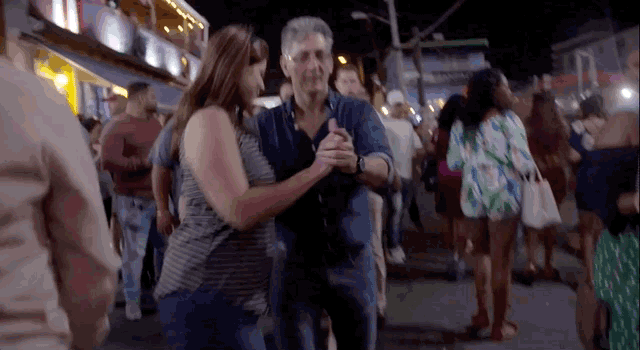couple dancing in the streets of San Juan, Puerto Rico couple dancing in the streets of San Juan, Puerto Rico