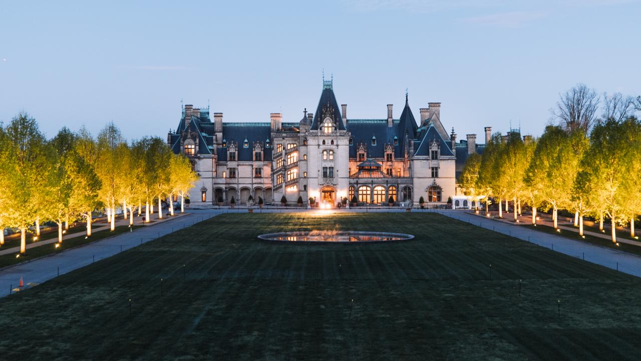 The Biltmore Estate in Asheville, North Carolina