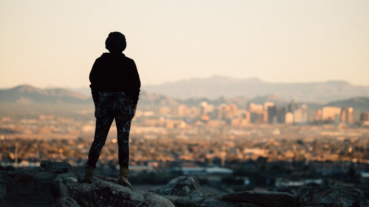 Overlooking Phoenix, Arizona