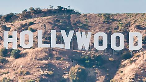 The Hollywood sign The Hollywood sign