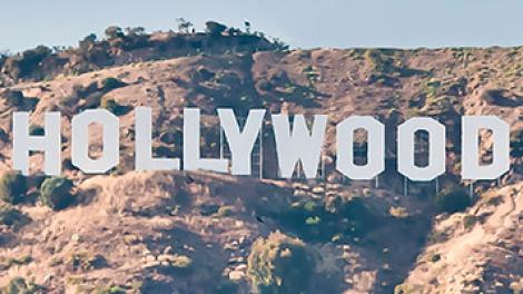 The Hollywood sign The Hollywood sign