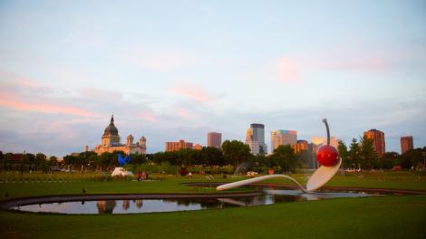 Sculpture Garden in Minneapolis, Minnesota Sculpture Garden in Minneapolis, Minnesota