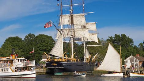 The Mystic Seaport Museum in Connecticut The Mystic Seaport Museum in Connecticut