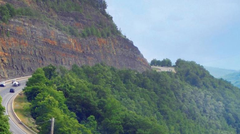 Les routes de montagne de la Route 6 dans le nord de la Pennsylvanie Les routes de montagne de la Route 6 dans le nord de la Pennsylvanie