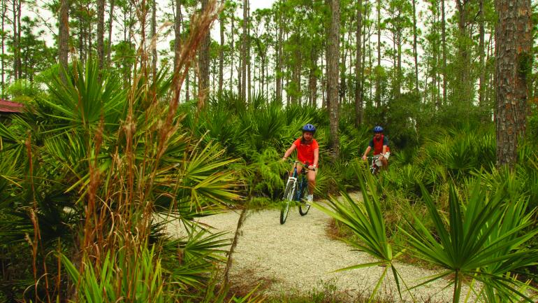 Bicycling on the trails of Punta Gorda, Florida Bicycling on the trails of Punta Gorda, Florida