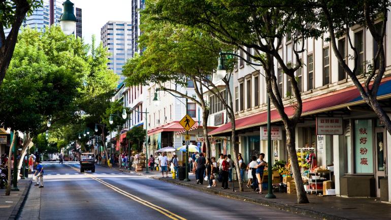 Honolulu’s Chinatown is packed with markets and dining spots, a huge draw for tourists and locals alike. Honolulu’s Chinatown is packed with markets and dining spots, a huge draw for tourists and locals alike.