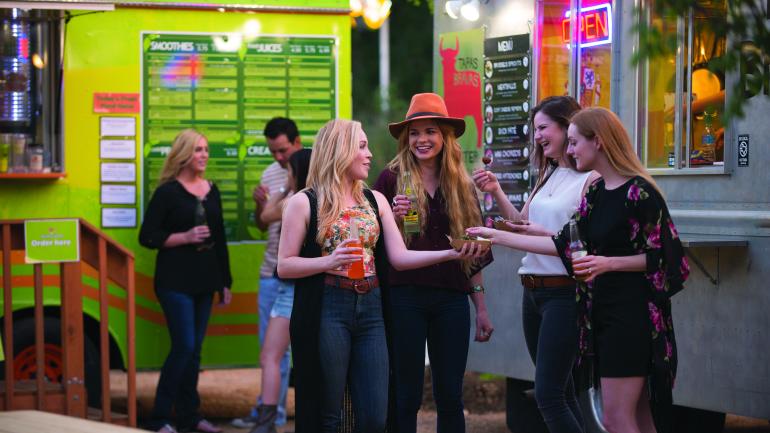 The Picnic is Austin’s go-to spot for mingling with locals and fantastic outdoor eating. The Picnic is Austin’s go-to spot for mingling with locals and fantastic outdoor eating.