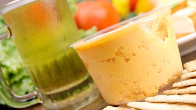 Authentic Kentucky Beer Cheese combines sharp cheddar cheese with garlic, horseradish, cayenne pepper and dry mustard for an irresistible dip. Authentic Kentucky Beer Cheese combines sharp cheddar cheese with garlic, horseradish, cayenne pepper and dry mustard for an irresistible dip.