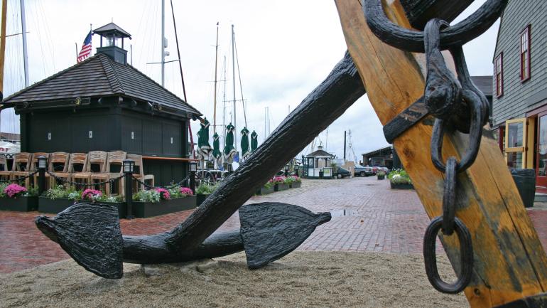 Anchor in Newport, Rhode Island Anchor in Newport, Rhode Island
