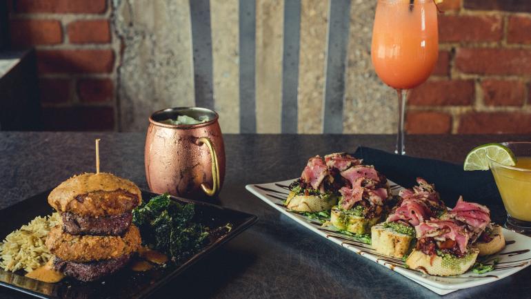 Home-style comfort food reigns at the Red Onion Cafe. Save room for freshly made soups, salads, burgers and more. Home-style comfort food reigns at the Red Onion Cafe. Save room for freshly made soups, salads, burgers and more.