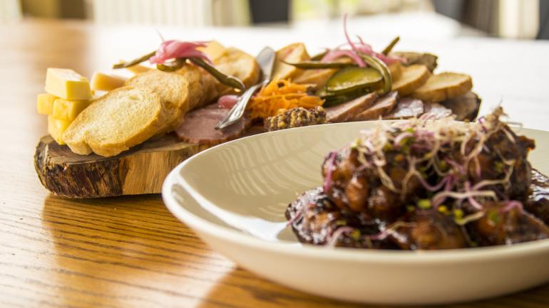 At Baton Rouge restaurants such as City Pork, choose from fresh seafood selections and local delicacies such as house-made charcuterie. At Baton Rouge restaurants such as City Pork, choose from fresh seafood selections and local delicacies such as house-made charcuterie.