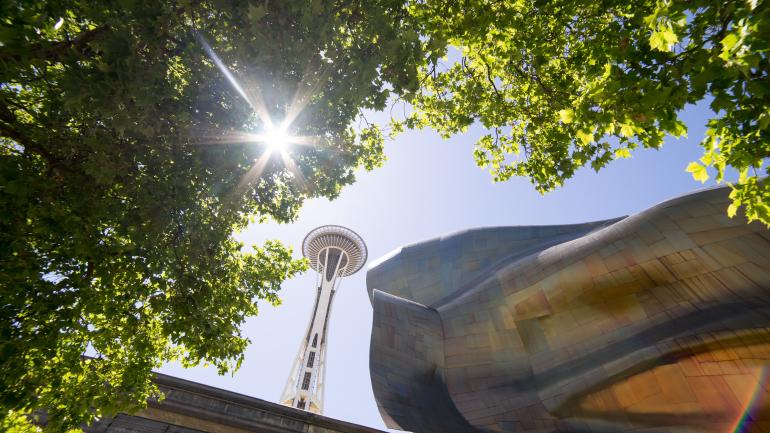 Stay in the gateway city of Seattle for a couple days to see attractions like the EMP Museum and the Space Needle before traveling to the San Juan Islands. Stay in the gateway city of Seattle for a couple days to see attractions like the EMP Museum and the Space Needle before traveling to the San Juan Islands.