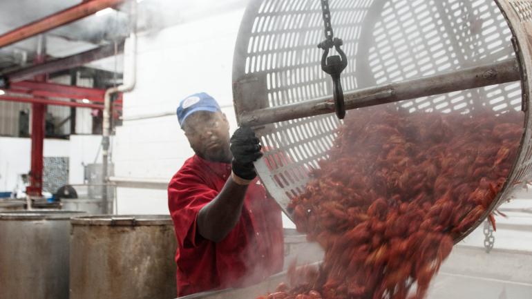Tony’s Seafood is a prime location for sampling crawfish several ways, from simple boiled preparations spiced just right to savory crawfish pie. Tony’s Seafood is a prime location for sampling crawfish several ways, from simple boiled preparations spiced just right to savory crawfish pie.