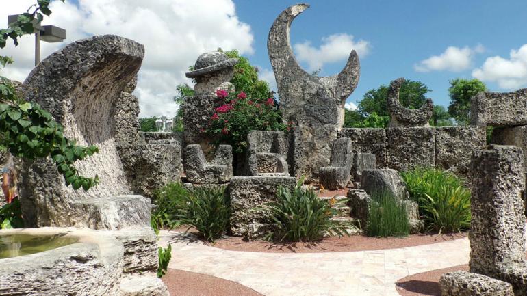 Many Florida locals believe the bizarre Coral Castle near Miami is a feat of superhuman strength Many Florida locals believe the bizarre Coral Castle near Miami is a feat of superhuman strength