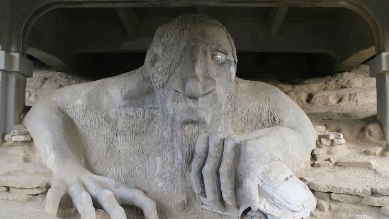 The Fremont Troll resides under an overpass in Seattle, Washington. Pay him a visit for a memorable photo op The Fremont Troll resides under an overpass in Seattle, Washington. Pay him a visit for a memorable photo op