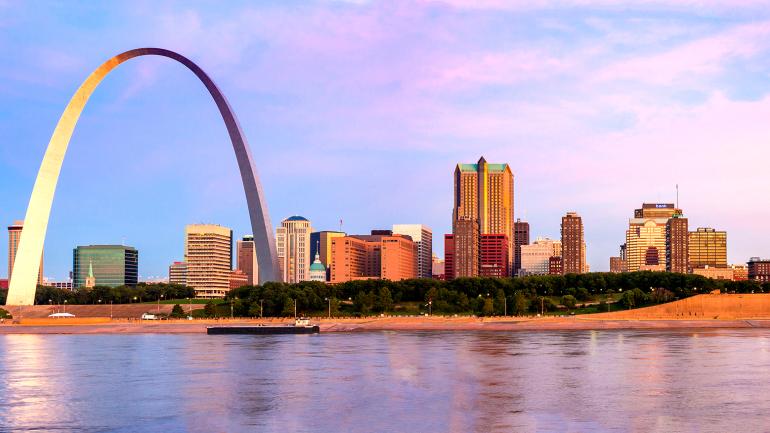 The Gateway Arch is the most iconic landmark in the St. Louis skyline The Gateway Arch is the most iconic landmark in the St. Louis skyline
