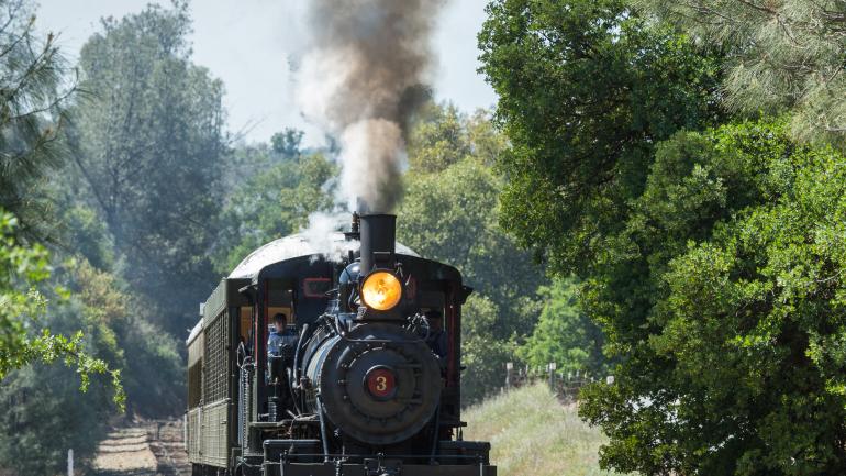 History comes alive on the locomotive rides at the Railtown 1897 State Historic Park. History comes alive on the locomotive rides at the Railtown 1897 State Historic Park.