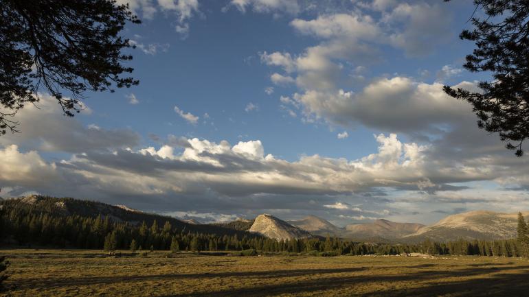 Gorgeous mountain scenery, open expanses and picture-perfect vistas are in abundance at Tuolumne Meadows. Gorgeous mountain scenery, open expanses and picture-perfect vistas are in abundance at Tuolumne Meadows.