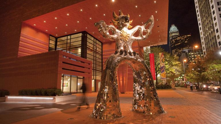 Firebird statute outside the Bechtler Museum in Charlotte, North Carolina Firebird statute outside the Bechtler Museum in Charlotte, North Carolina