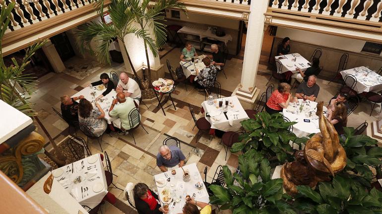 Ybor City’s Columbia Restaurant features 15 different rooms and flamenco shows on Friday and Saturday nights. Ybor City’s Columbia Restaurant features 15 different rooms and flamenco shows on Friday and Saturday nights.