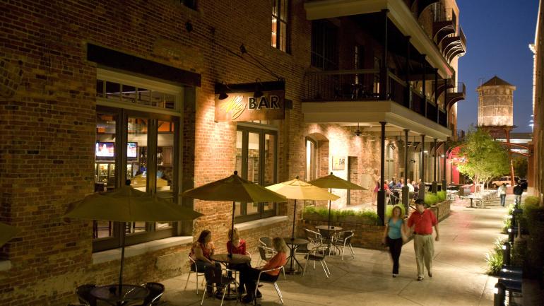 The Alley Entertainment District in Montgomery, Alabama The Alley Entertainment District in Montgomery, Alabama