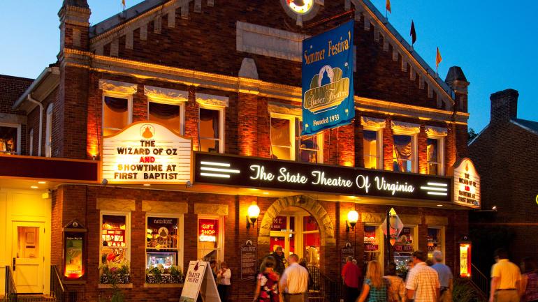 The Barter Theatre, the State Theatre of Virginia, in Abingdon, Virginia The Barter Theatre, the State Theatre of Virginia, in Abingdon, Virginia