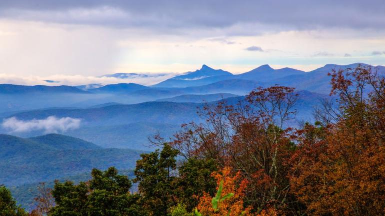 You’ll find plenty of opportunities to hike along the Blue Ridge Parkway. So be sure to get out and stretch your legs! You’ll find plenty of opportunities to hike along the Blue Ridge Parkway. So be sure to get out and stretch your legs!