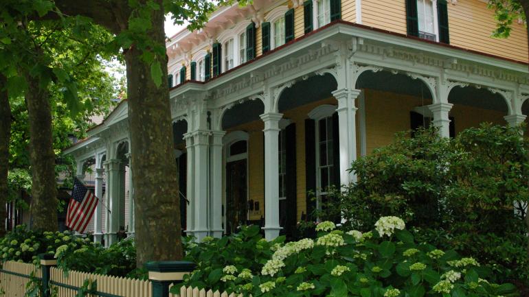 Around 600 restored Victorian structures can be found in Cape May. Around 600 restored Victorian structures can be found in Cape May.