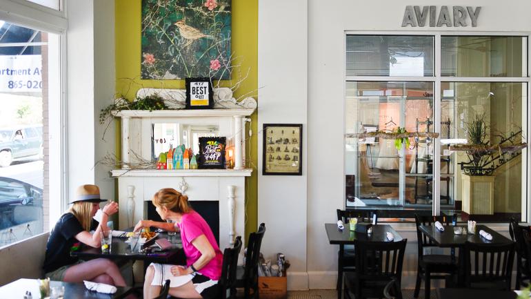 In downtown Springfield, C Street's eclectic vibe is deliciously evident in restaurants such as Aviary Café. In downtown Springfield, C Street's eclectic vibe is deliciously evident in restaurants such as Aviary Café.