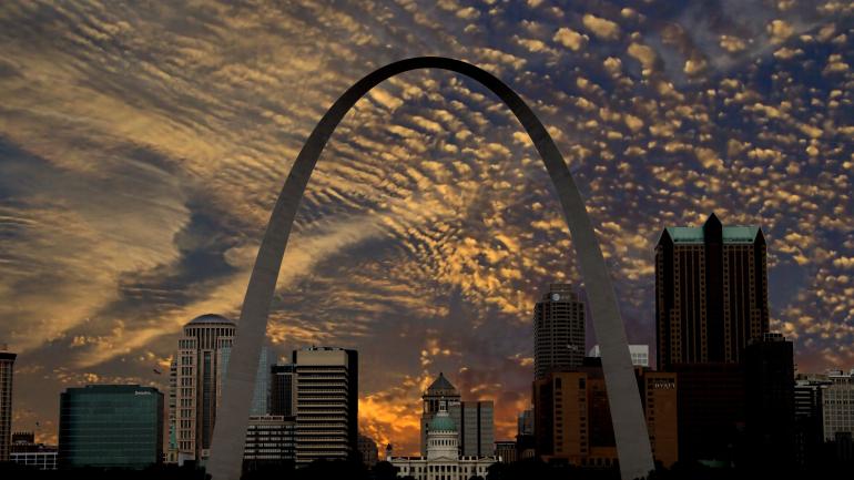 The Gateway Arch in St. Louis, Missouri The Gateway Arch in St. Louis, Missouri