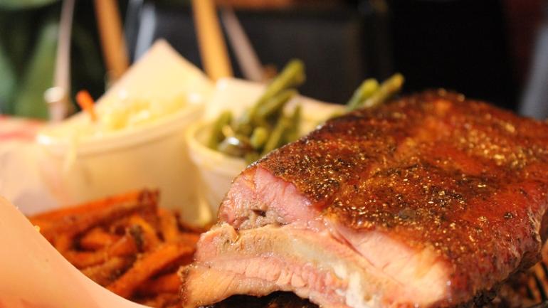 Pappy's Smokehouse in St. Louis specializes in pork that's slow-cooked and topped with a sweet, tomato-based sauce. Pappy's Smokehouse in St. Louis specializes in pork that's slow-cooked and topped with a sweet, tomato-based sauce.