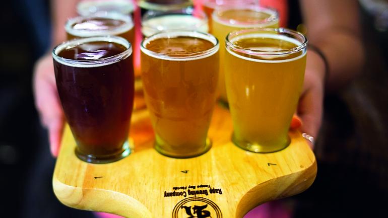 Sample an American interpretation of several German beer styles at Rapp Brewing Company. Sample an American interpretation of several German beer styles at Rapp Brewing Company.