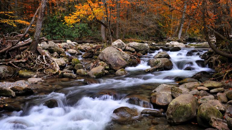 Almost 1,300 kilometers of hiking trails are contained with in the park, including many that lead to waterfalls. Almost 1,300 kilometers of hiking trails are contained with in the park, including many that lead to waterfalls.