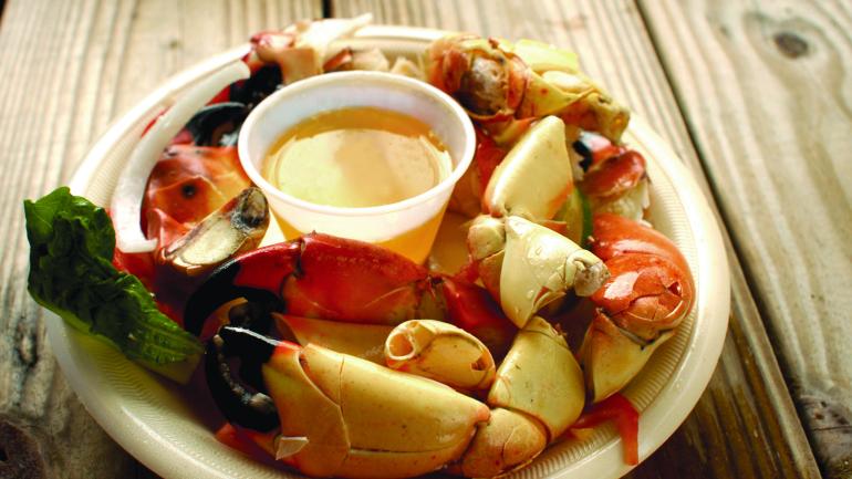 Annually in October, Naples' Stone Crab Festival celebrates the prized catch from the waters surrounding the city. Annually in October, Naples' Stone Crab Festival celebrates the prized catch from the waters surrounding the city.