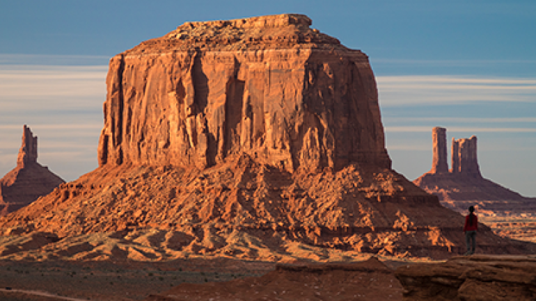 Cinema fans should make sure they view the Monument Valley landscape from John Ford's Point Cinema fans should make sure they view the Monument Valley landscape from John Ford's Point