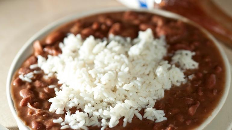 The New Orleans’ secret to incredible red beans and rice? Simmering the beans all day long. The New Orleans’ secret to incredible red beans and rice? Simmering the beans all day long.