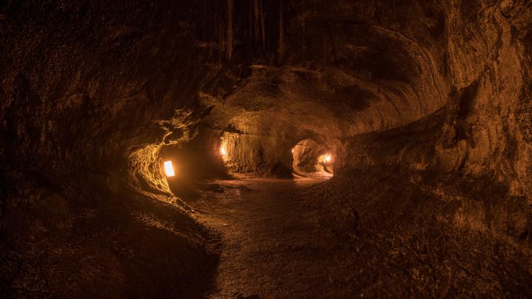 Winding tunnels of the Kula Kai Caverns Winding tunnels of the Kula Kai Caverns