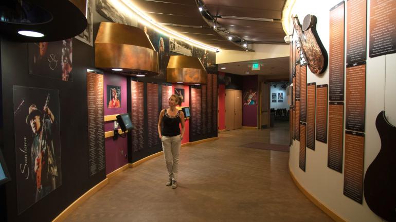 Touring the Red Rocks Visitor Center near Denver, Colorado Touring the Red Rocks Visitor Center near Denver, Colorado