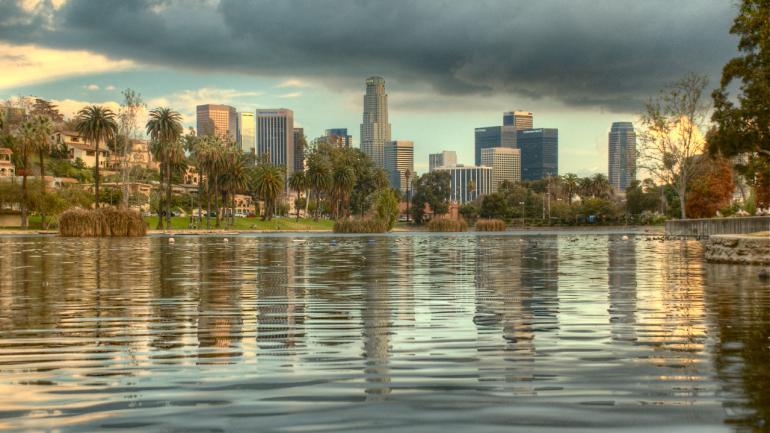 Spend your morning boating on Echo Park Lake before enjoying a relaxing picnic on its banks. Spend your morning boating on Echo Park Lake before enjoying a relaxing picnic on its banks.