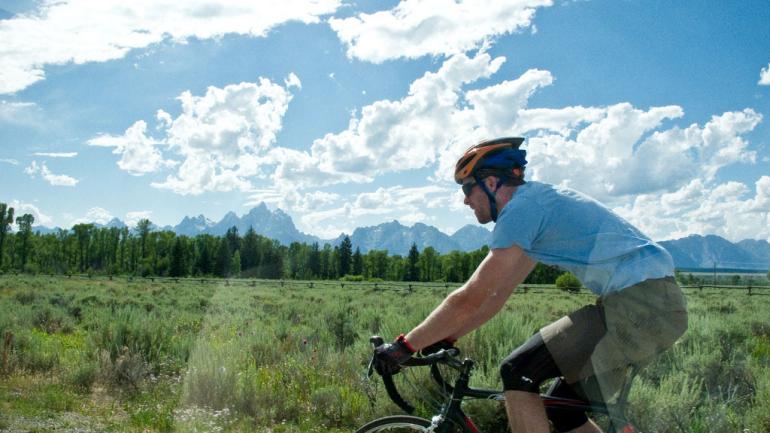 Biking in Jackson Hole, Wyoming Biking in Jackson Hole, Wyoming