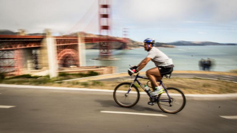 Biking in San Francisco, California Biking in San Francisco, California