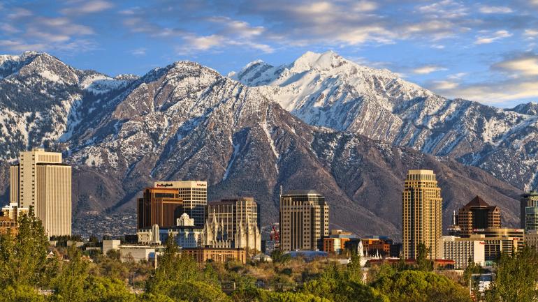 Salt Lake City Skyline Salt Lake City Skyline