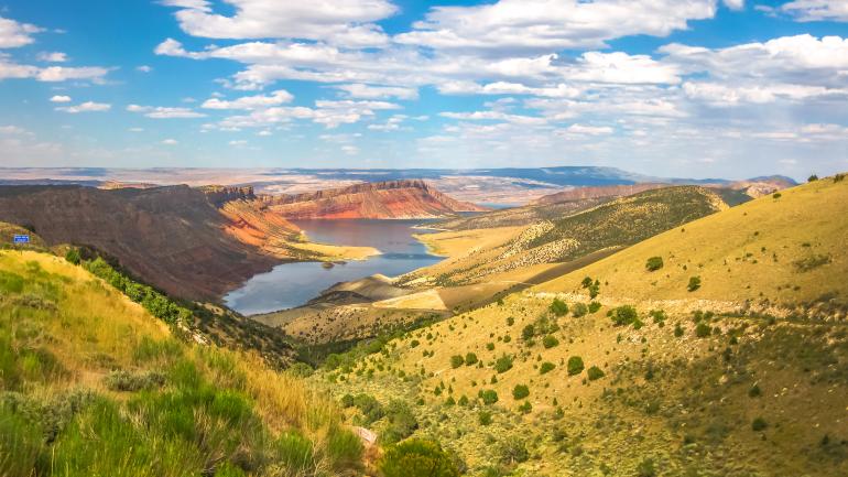 Cycling through Flaming Gorge National Recreation Area Cycling through Flaming Gorge National Recreation Area