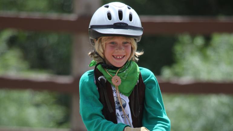 Going for a ride at Elk Mountain Ranch in Colorado Going for a ride at Elk Mountain Ranch in Colorado
