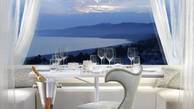 From The Penthouse, take in panoramic views of mountains, beaches and surrounding Los Angeles. From The Penthouse, take in panoramic views of mountains, beaches and surrounding Los Angeles.