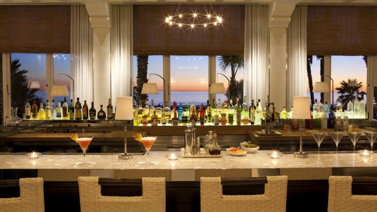 Indulge in a Negroni cocktail and oceanfront views at Terrazza. Indulge in a Negroni cocktail and oceanfront views at Terrazza.