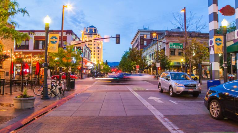 Eighth Street, Downtown Boise Eighth Street, Downtown Boise