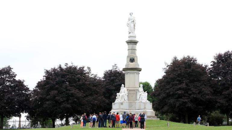 Soldiers National Monument in Gettysburg National Military Park, Pennsylvania Soldiers National Monument in Gettysburg National Military Park, Pennsylvania