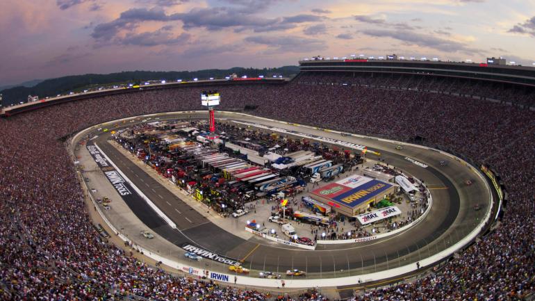 Aerial view of Bristol Motor Speedway in Bristol, Tennessee Aerial view of Bristol Motor Speedway in Bristol, Tennessee